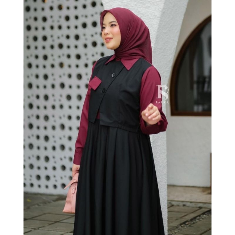 AYAKO MIDI DRESS by Rafika Store