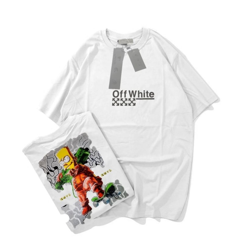 KAOS T-SHIRT OFF-WHITE ORIGINAL / KAOS DISTRO