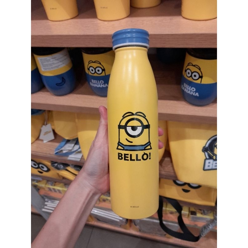 Thermos Tumbler Minion Miniso Disney Original Botol Minum Gelas Mug Cup