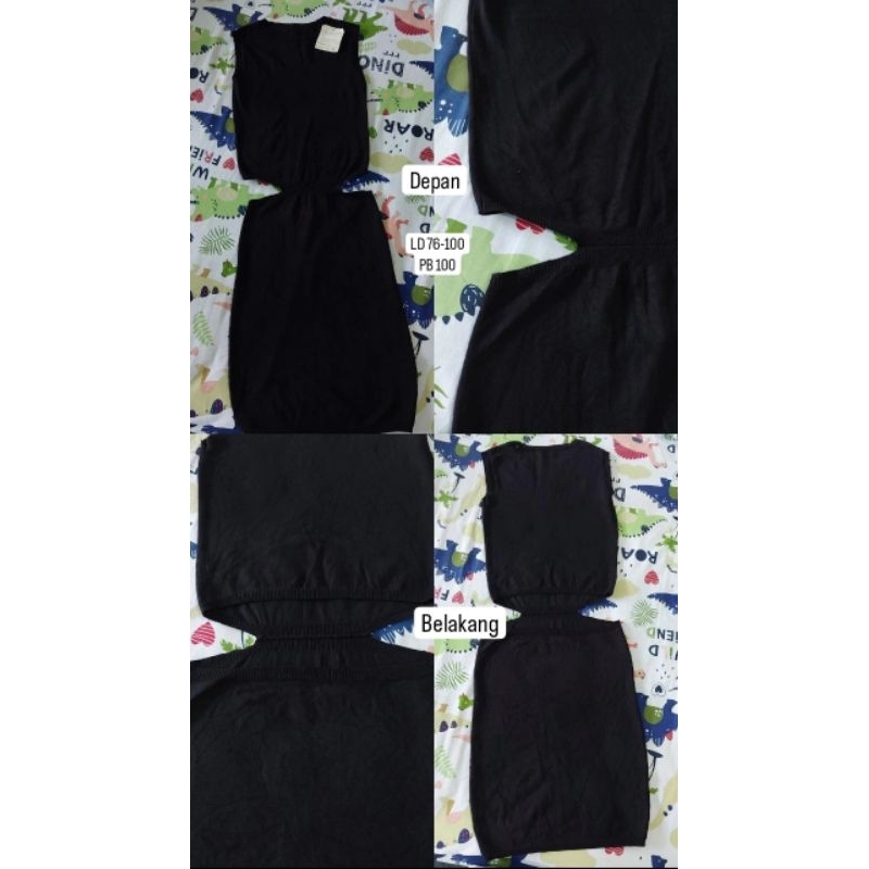 Dress hitam gemas