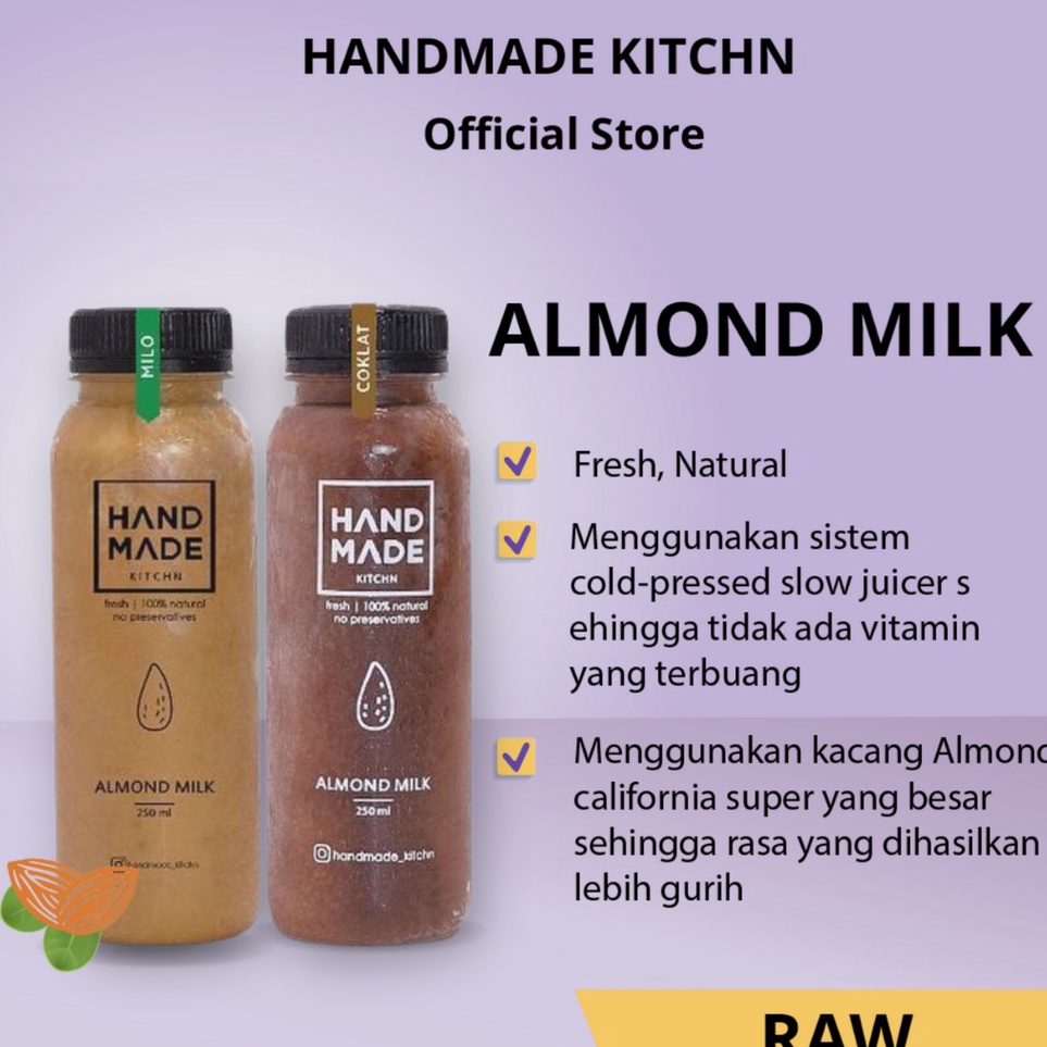 

k8 Dijual Murah HANDMADE KITCHN Almond Milk V61