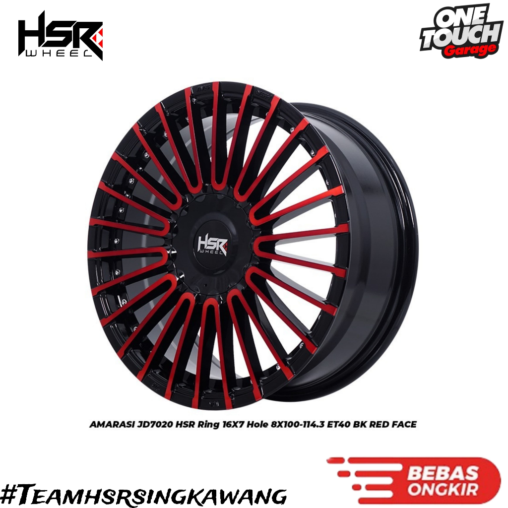 Velg mobil xenia, grand livina, evalia, mobilio, jazz, vios hsr amarasi ring 16
