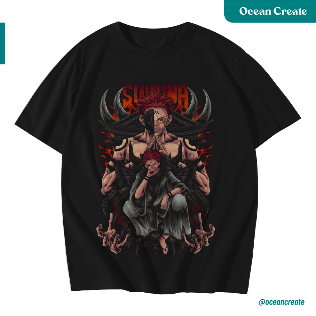 Kaos Anime Jujutsu Kaisen SUKUNA