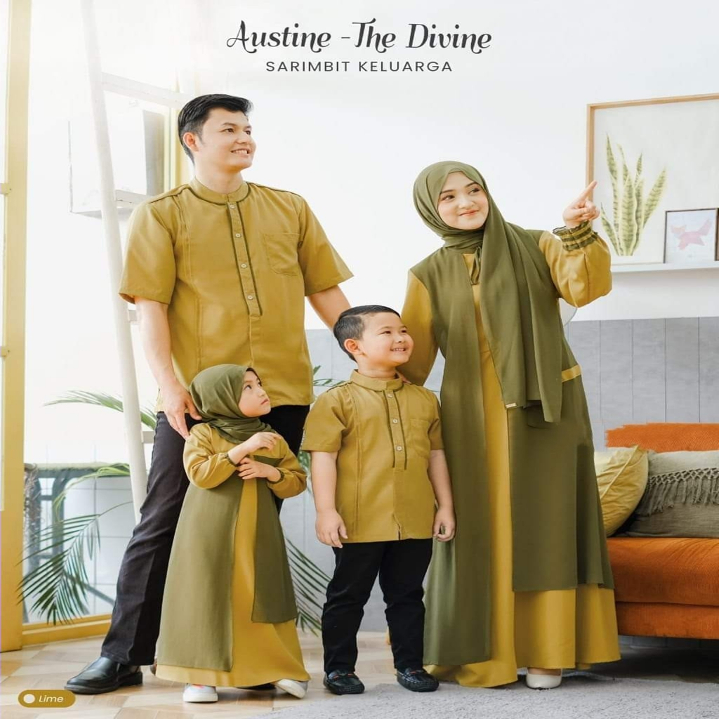 Sarimbit Baju Kembar Pria Wanita Lebaran Lamaran Pasangan Dres Kemeja Kapelan Laki Perempuan Pesta P