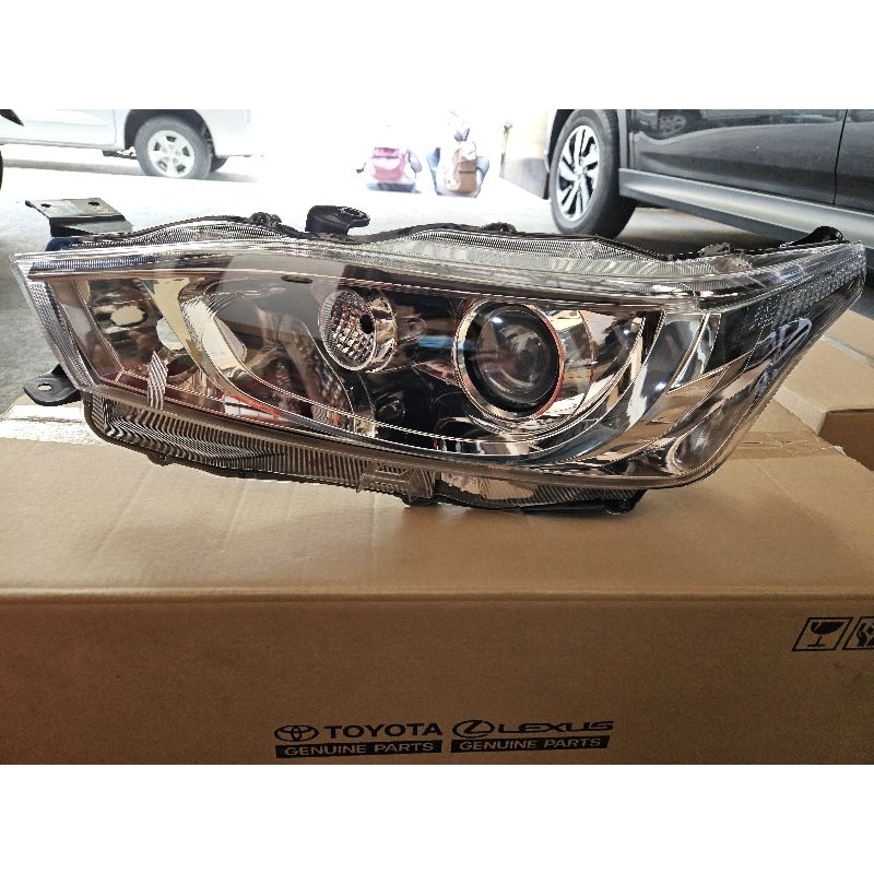 headlamp head lamp lampu depan yaris 2014 2015 2016 2017 ori