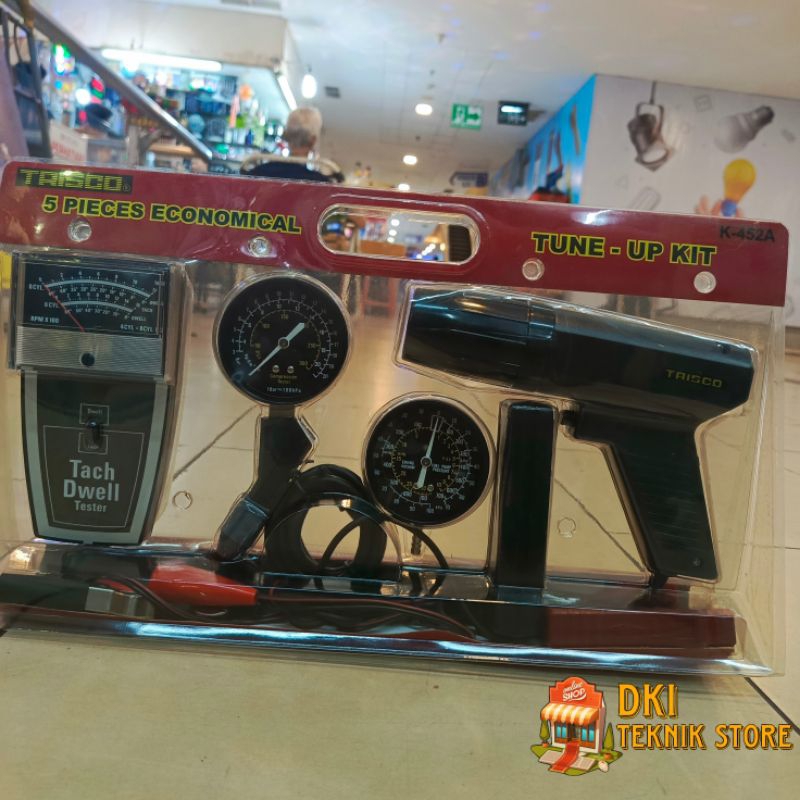 Trisco Alat Tune Up Kit K-452A Set 5 Pcs Timing Light Untuk Mobil