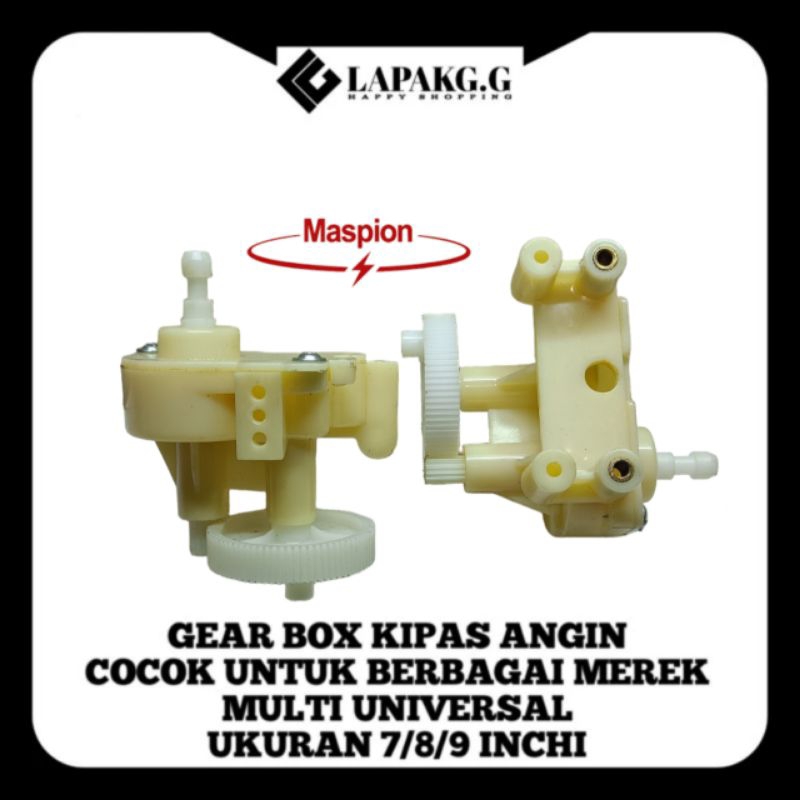 Gear box Kipas Angin Meja Miyako 7/8/9 inch / Girbox Dinamo Deskfan Kecil