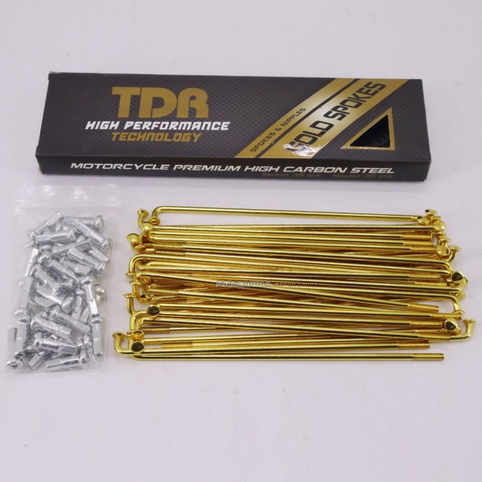 JARI-JARI TDR GOLD untuk motor RING 17 DAN RING 14