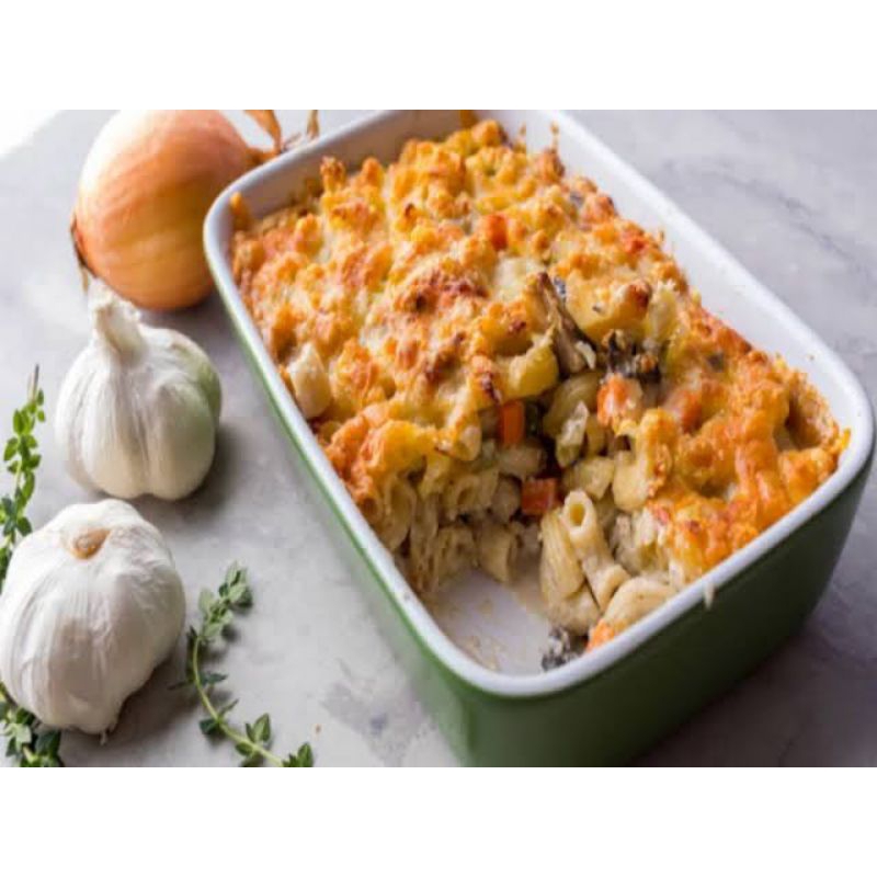 

Macaroni schotel homemade Fresh
