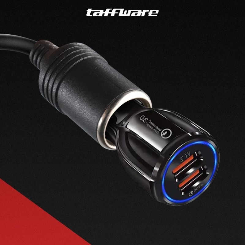 Charger Adaptor Colokan Mobil ke Listrik AC to DC 12V Cigaretre Port Socket Lighter Converter