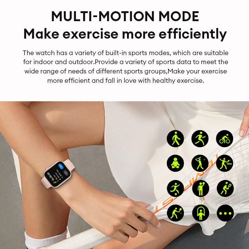 NEW HUAFIT AOLON SMARTWATCH FOOM LITE LONG BATTERY LIFE IP67 WATERPROOF BLUETOOTH CALL ANTI-GORES