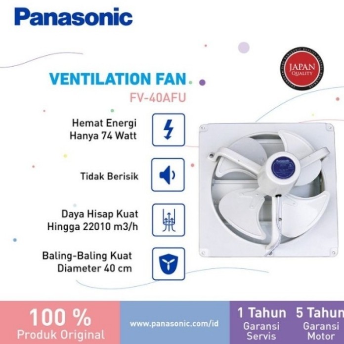 PANASONIC EXHAUST FAN FV 40AFU