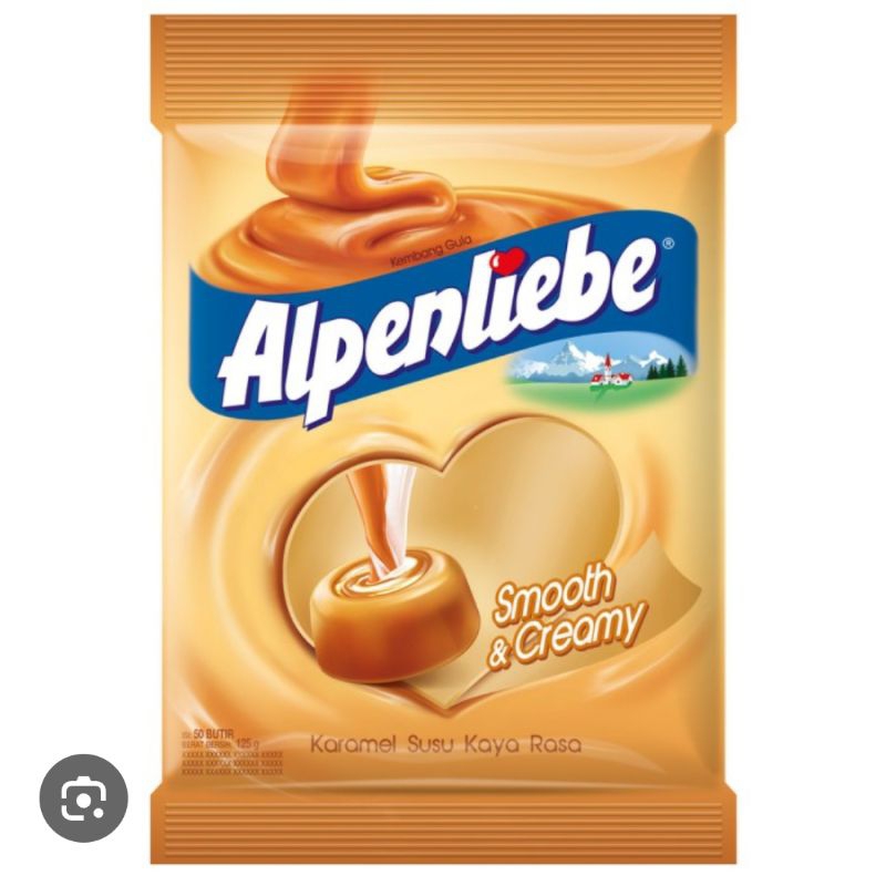

alpenliebe caramel bag