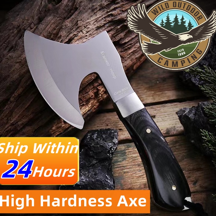 Mielee Kampak cacah Tulang Super Kuat dan Kokoh Baja jombo gagang kayu Suriansyah q G4D2