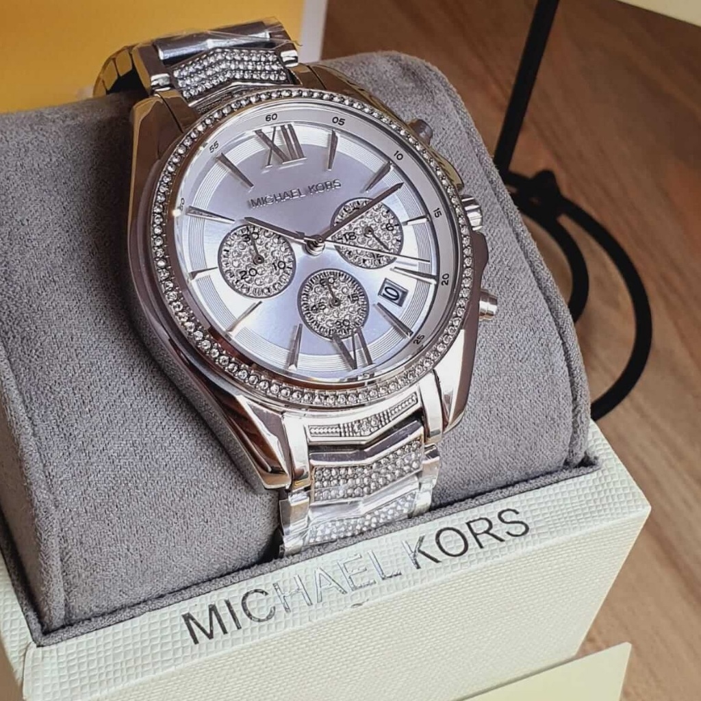 100% ORIGINAL Jam Tangan Wanita Michael Kors MK-6728 / MK6728 Jam Tangan Original - Stainless Steel 