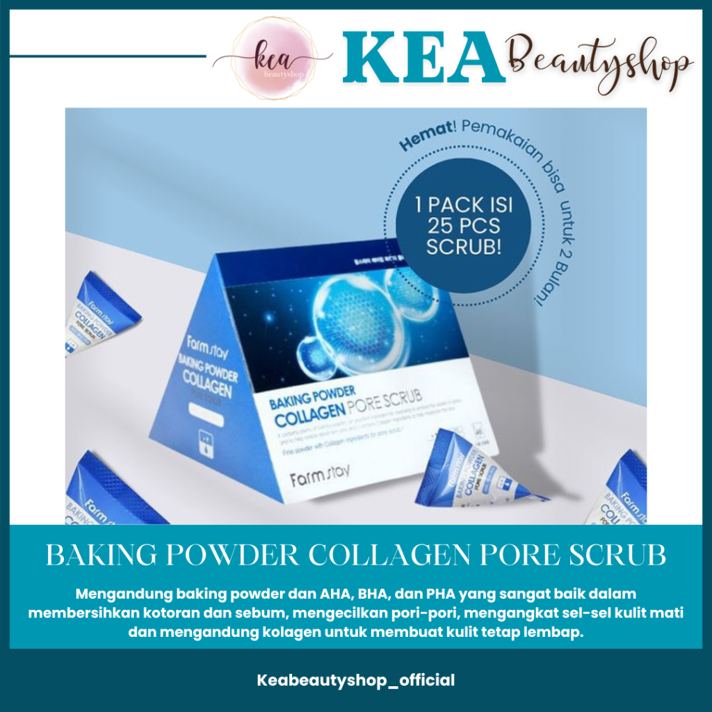 FARMSTAY FARM STAY BAKING POWDER COLLAGEN PORE SCRUB