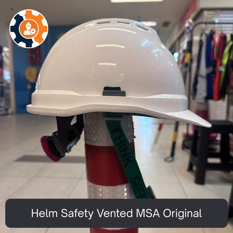 Helm Safety Ventilasi MSA Original Fastrack - Helm Safety Proyek MSA - Helm Safety Venitex Original