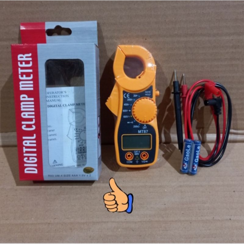 DIGITAL CLAMP METER MT-87B
