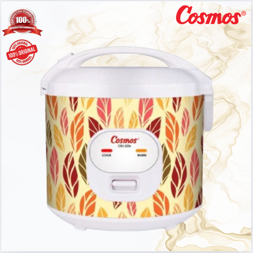 RICE COOKER COSMOS 1.8L CRJ 323sSSO Low Watt/CRJ323sSSO/CRJ323s SSO/CRJ-323sSSO/ORIGINAL/GARANSI
