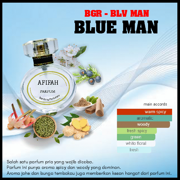 Parfum BGR -  BLV Man(Blue man)