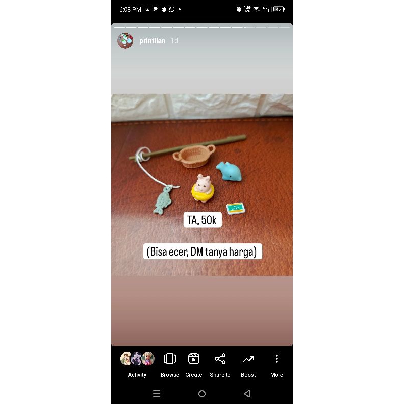 sylvanian families preloved printilan mainan baby