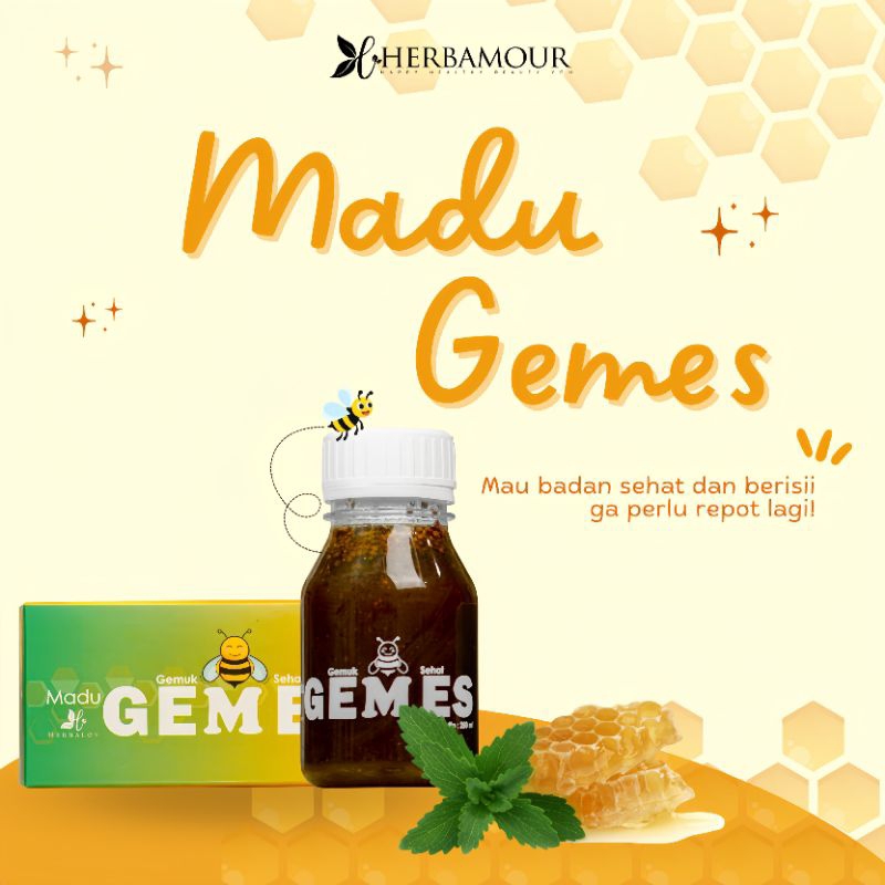 

MADU GEMES By Herbalove - (gemuk sehat) meningkatkan nafsu makan