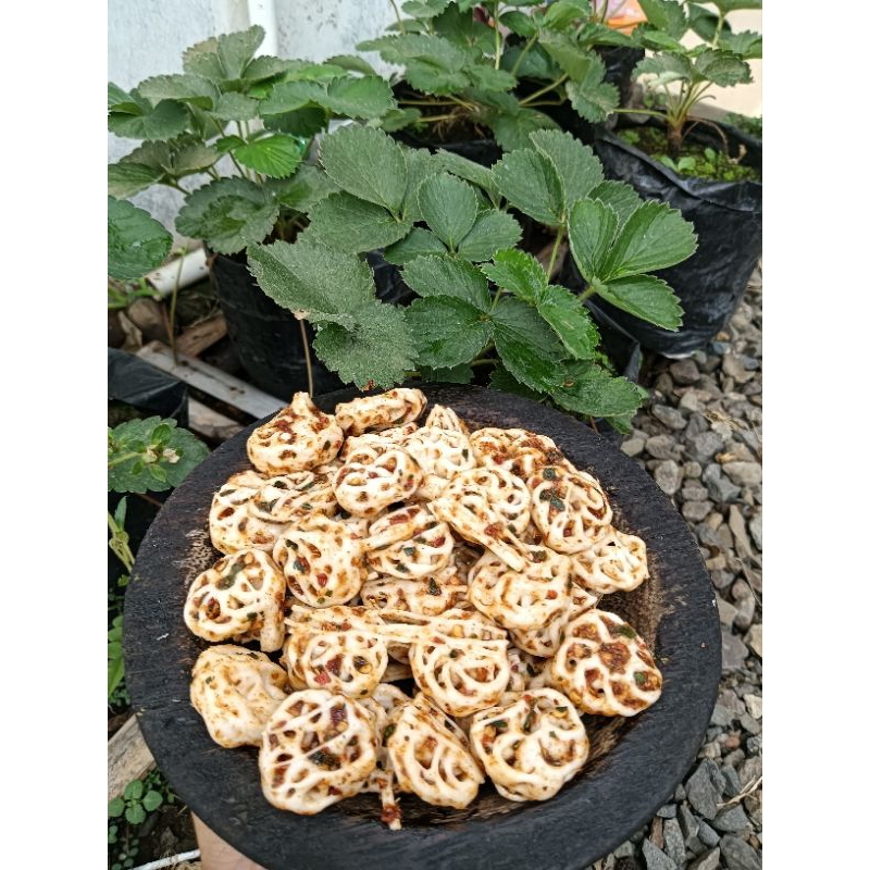 

Kerupuk mawar (sebring) buyan uk 75gr