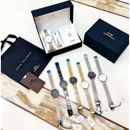Jam Tangan Fashion WD 01 KZ Petitie Melrose Paket Acc , Box Original & Paper Bag