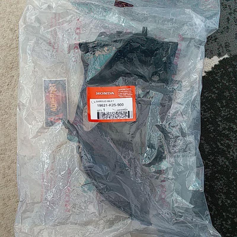 SHROUND INLET KAP TUTUP MESIN ATAS KIPAS SCOOPY BEAT 19621-K25-900