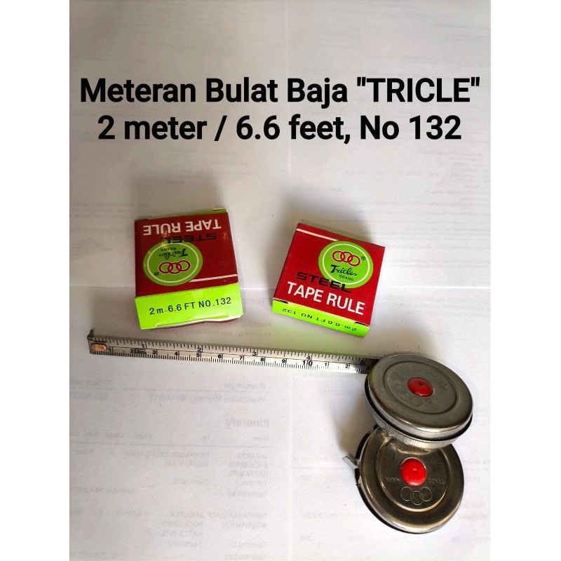 Meteran Besi Bulat, Meteran Stainless Bulat
