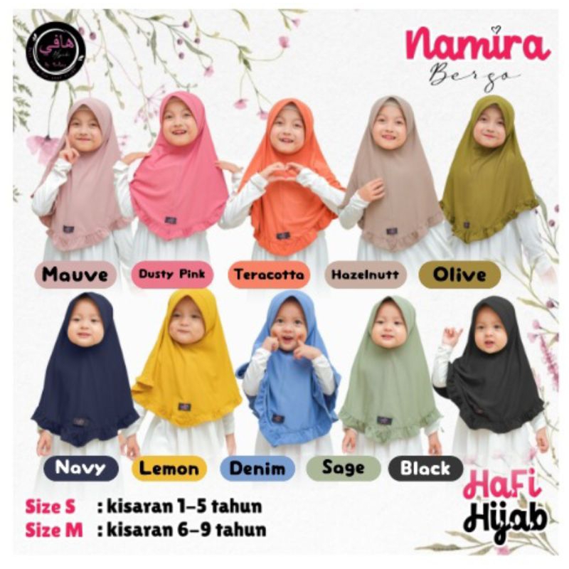 Namira Bergo by Hafi Hijab