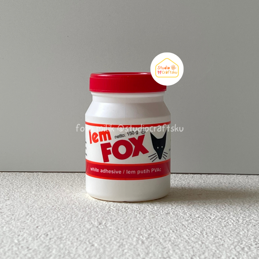 

Lem Fox Putih PVAc 150 gram | Lem Kayu Putih Lem Putih
