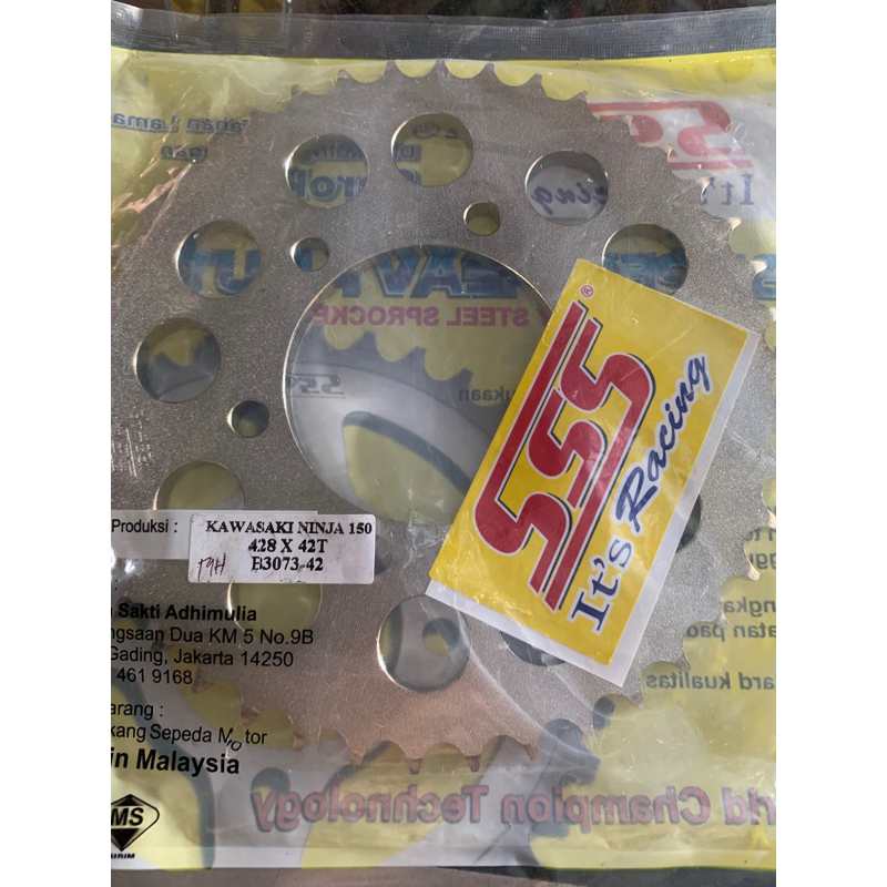 Gear Belakang SSS Ninja 428-42T