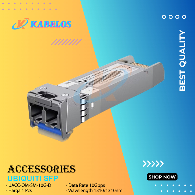 Ubiquiti UACC-OM-SM-10G-D | SFP+ UF-SM-10G SFP Single Mode 10Gb UF SM 10G