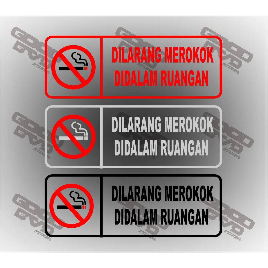 

STICKER DILARANG MEROKOK/STIKER CUSTOM