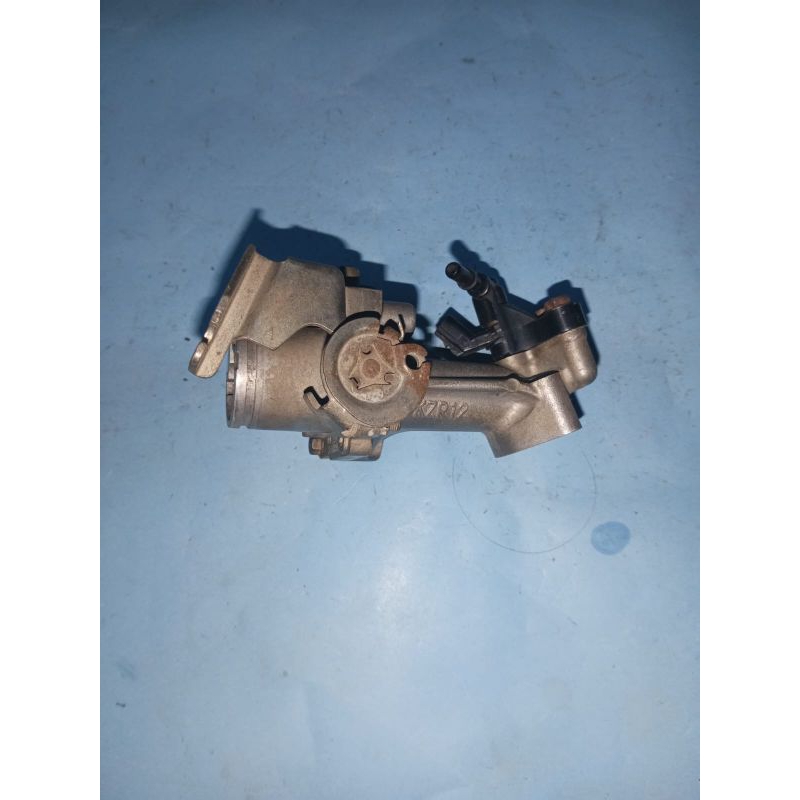 Throttle body Tb injeksi motor Honda vario 125 old kzr original