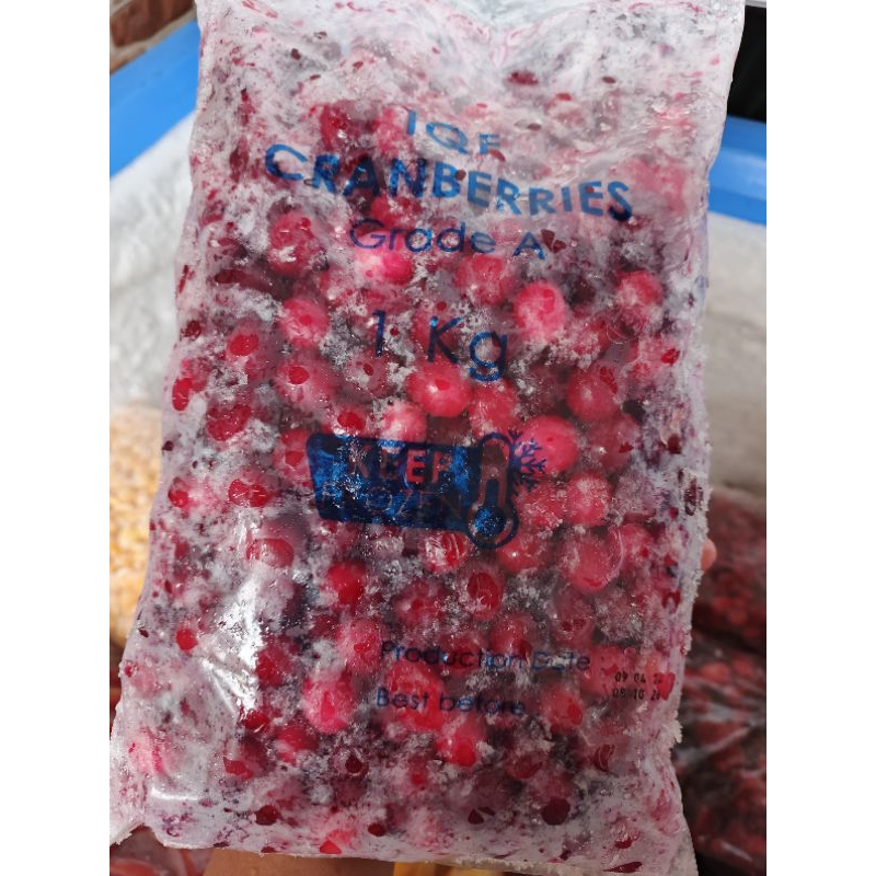 

Cranberries frozen 1kg