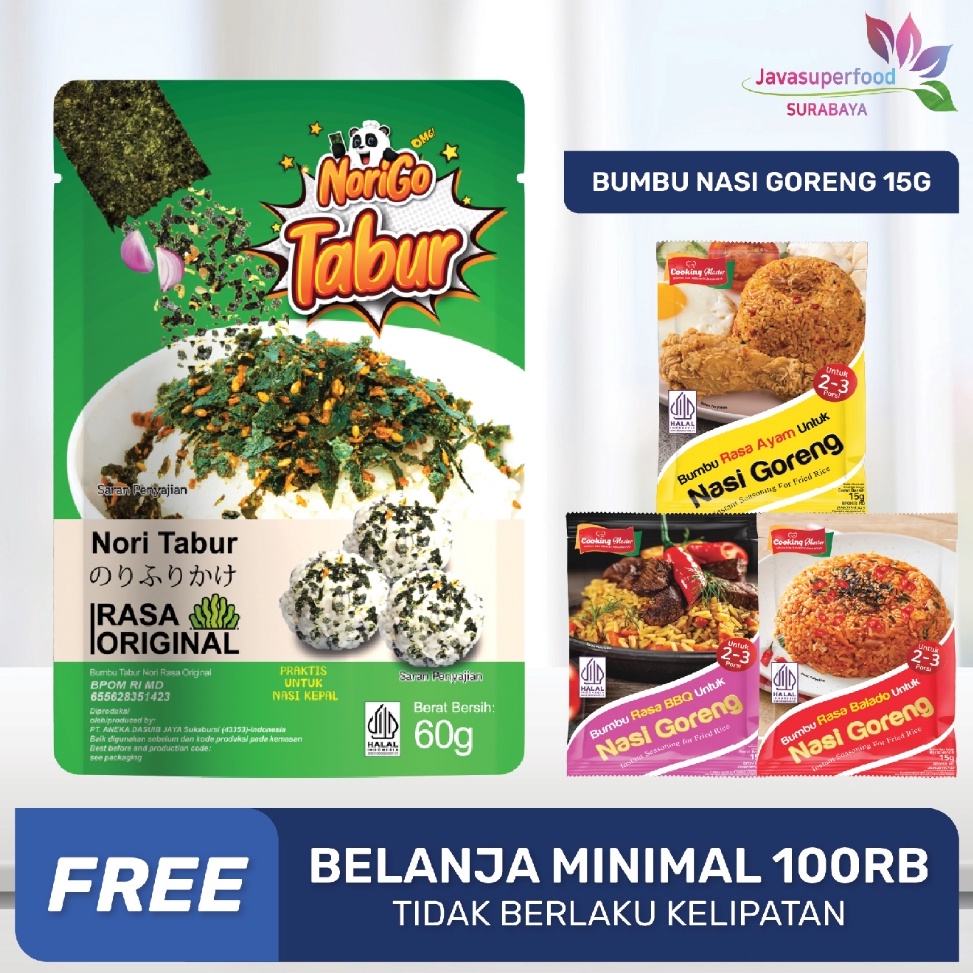 

KODE PRODUK JKEEC6961 Nori Tabur Rumput Laut Panggang 6g