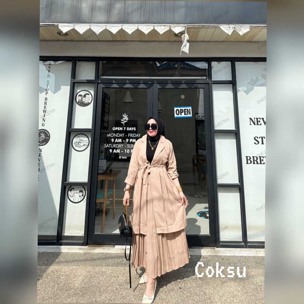 SETELAN ROK FASHION WANITA MUSLIM KEKINIAN