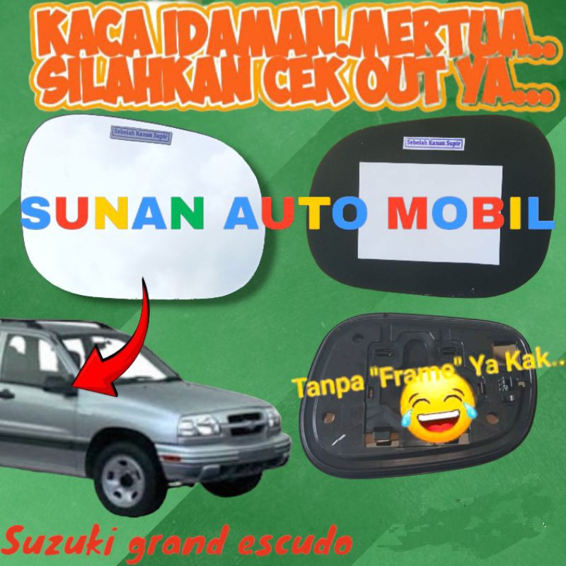 suzuki escudo kaca spion suzuki escudo 1.6-2.0 refill