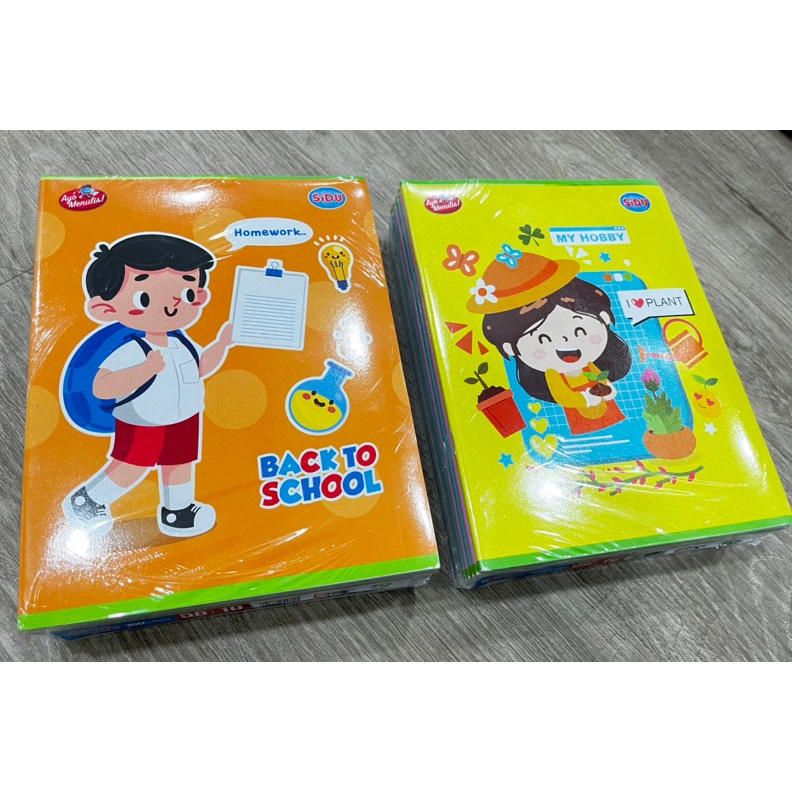 

KODE T55R Buku Tulis SIDU 58 Lembar isi 1 buku tulis