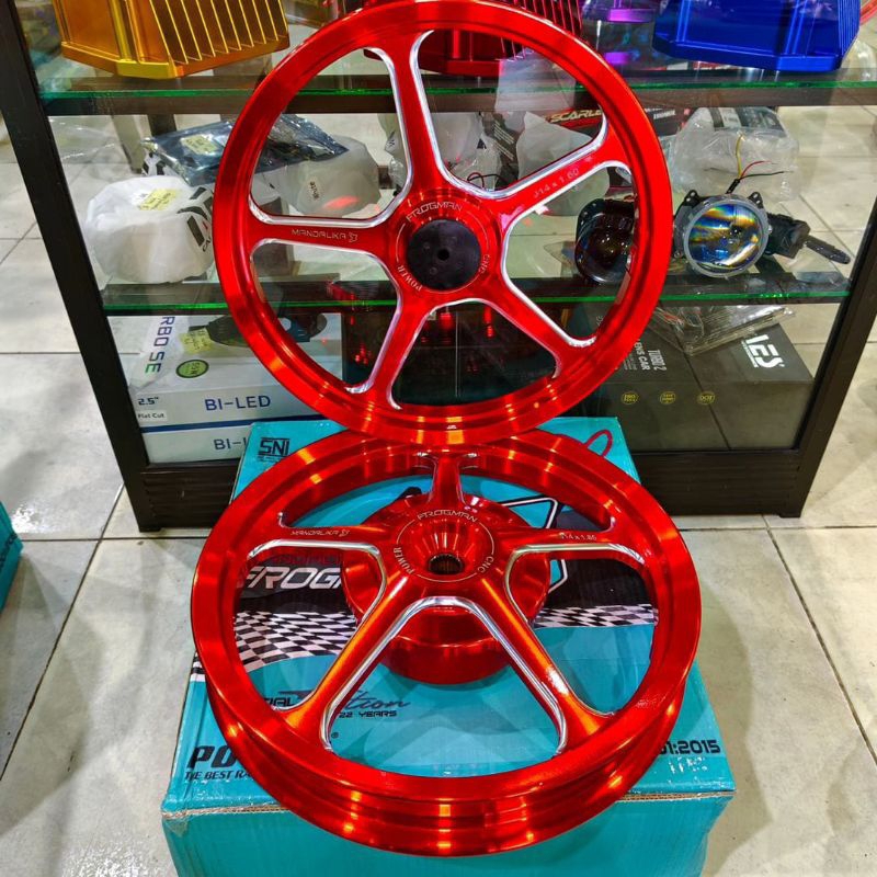 VELG PELAK MANDALIKA FROGMAN VARIO 125/150 RING 14-160/185