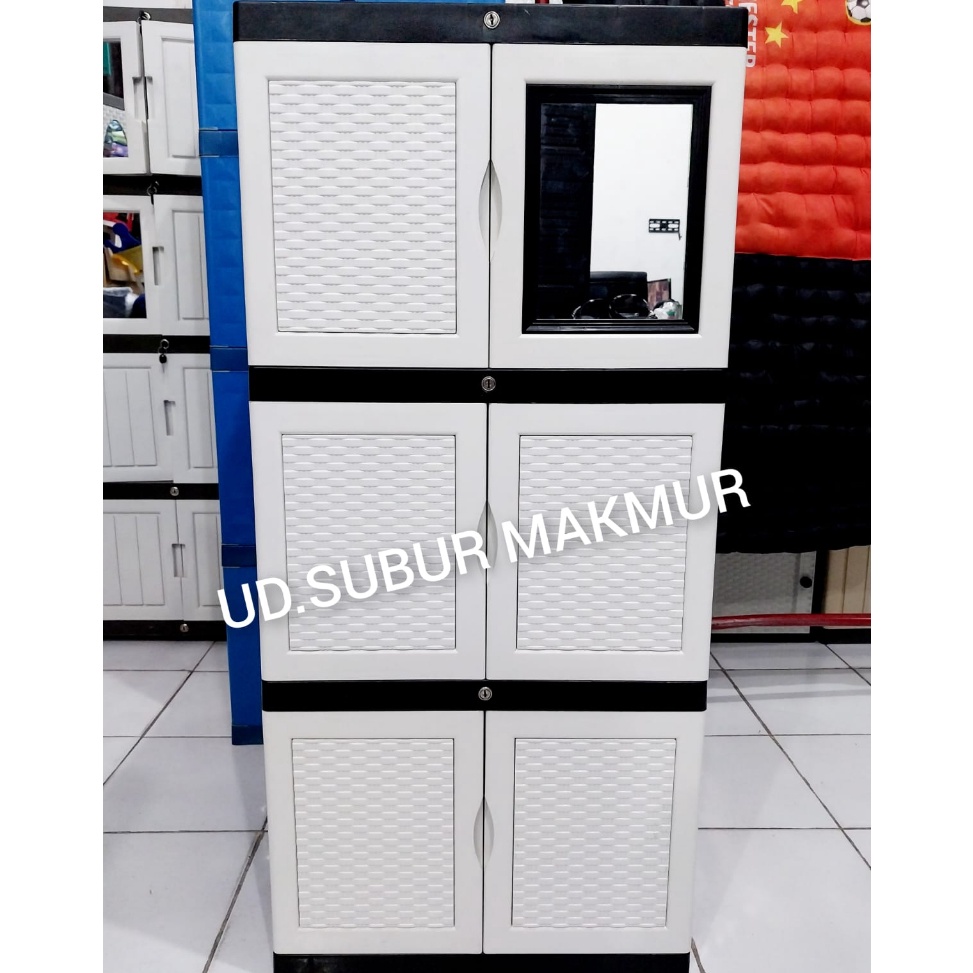 Paling Disukai Laci  Lemari Plastik  Lemari Pakaian Mini Susun 4
