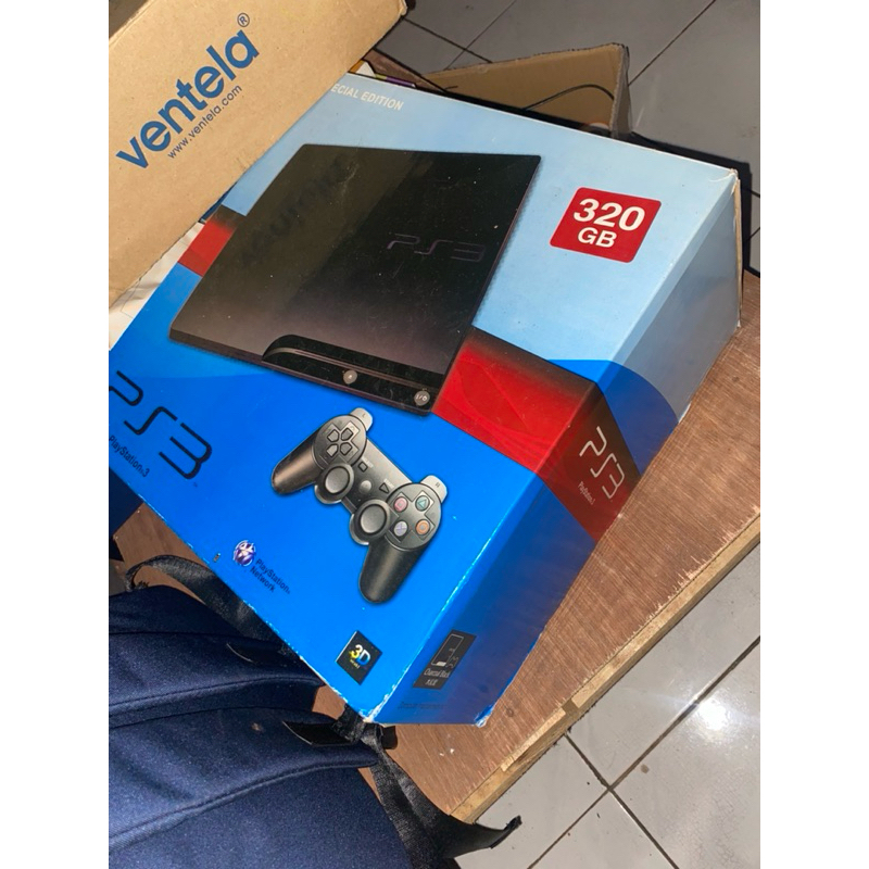 PS3 slim seri 20 320gb bekas