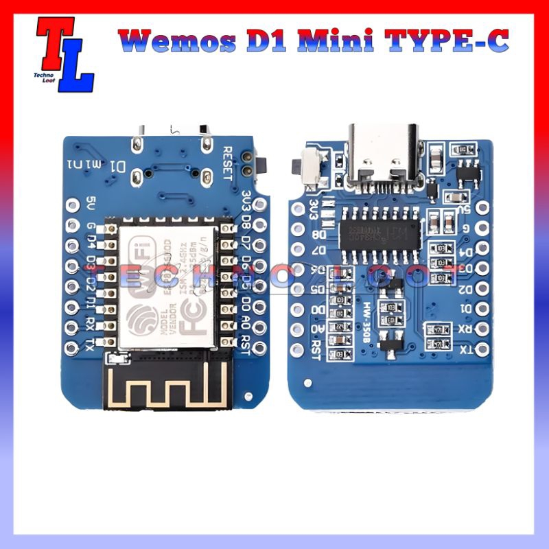 NEW Wemos D1 Mini Type C ESP8266 Wifi