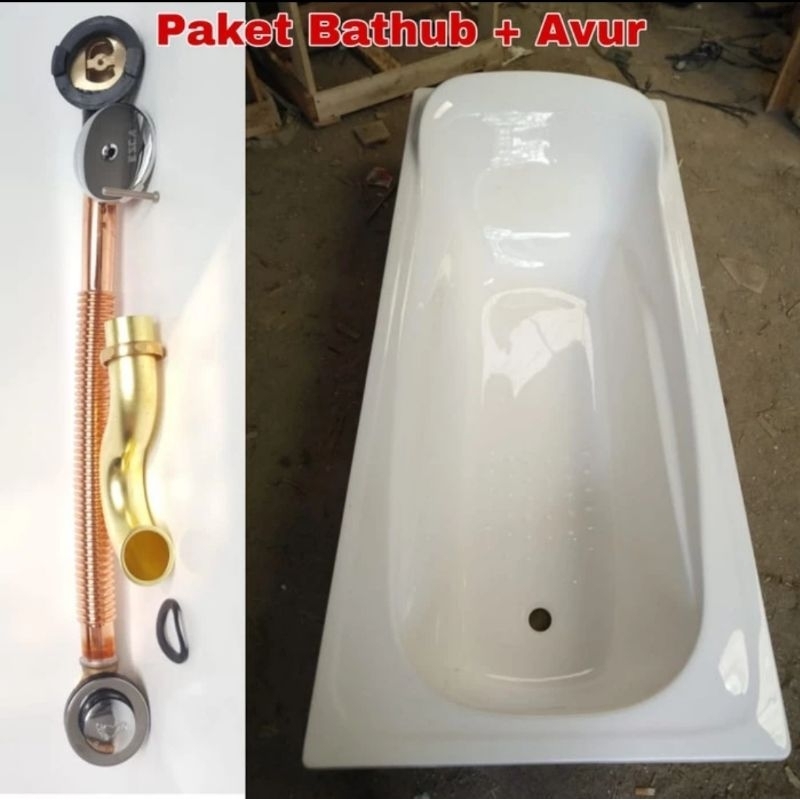 Bathtub Mandi / Bathtub Long Marble Michael Angleo / Bathtub Kamar Mandi