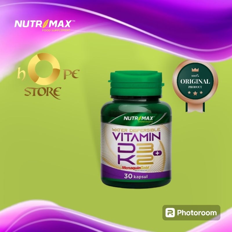 Nutrimax Vitamin  D3K2 Waterdispersible Isi 30