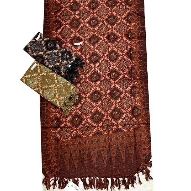 Syal Batik Kawung Pasmina