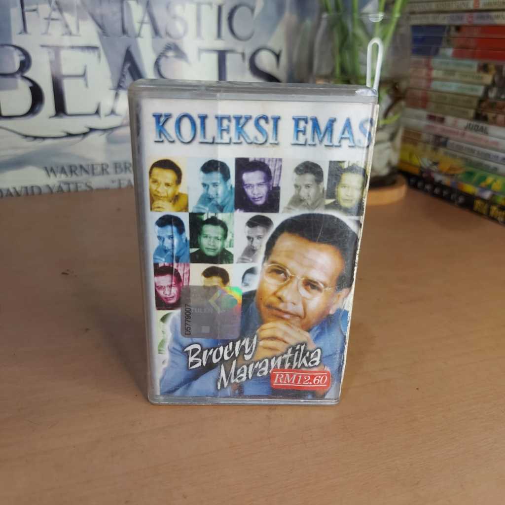 Kaset Pita BROERY MARANTIKA - Koleksi Emas (Rilisan Music Planet) - Original Suara Emas RARE