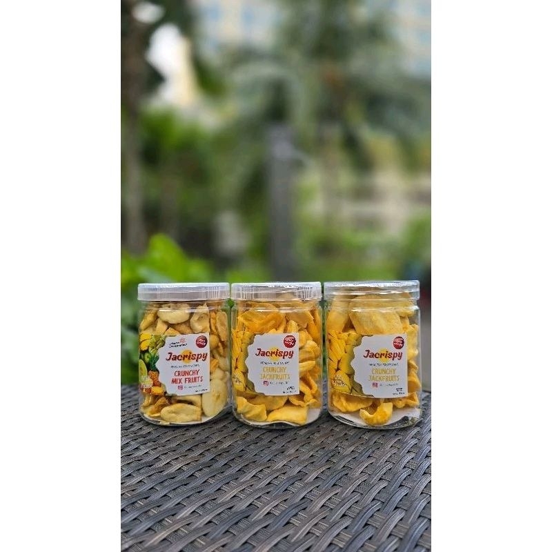 

JACRISPY Crunchy Mix Fruits | 800ml | Cemilan Snack Kering | Dried fruits | Snack Sehat Diet | Guilty Free